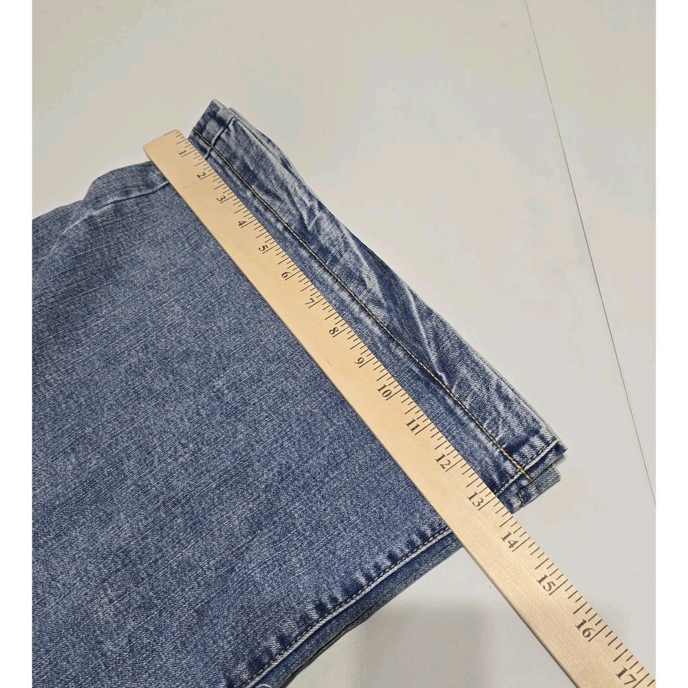 Lane Bryant Women's Mid Rise Wide Leg Crop Demin Jean sz 20 New - Picture 5 of 6
